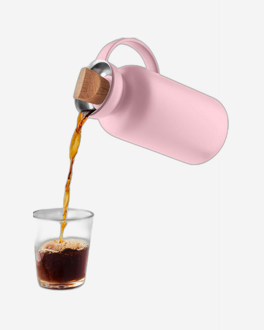 إبريق إيفا سولو 502873 سيلويت بتفريغ الهواء، لون كوارتز وردي