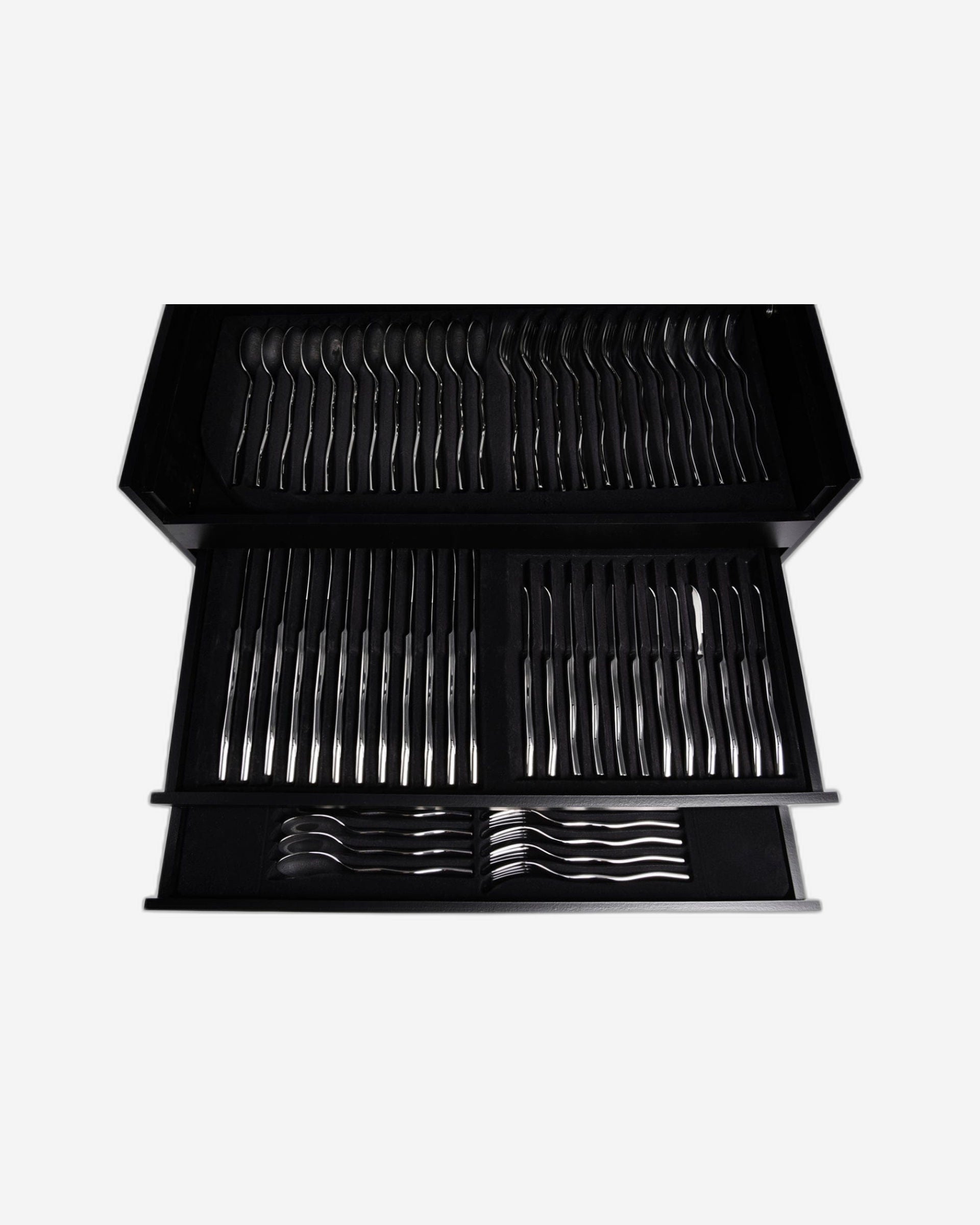 بيلو إينوكس ويف لامع - 75 قطعة - صندوق خشبي مميز