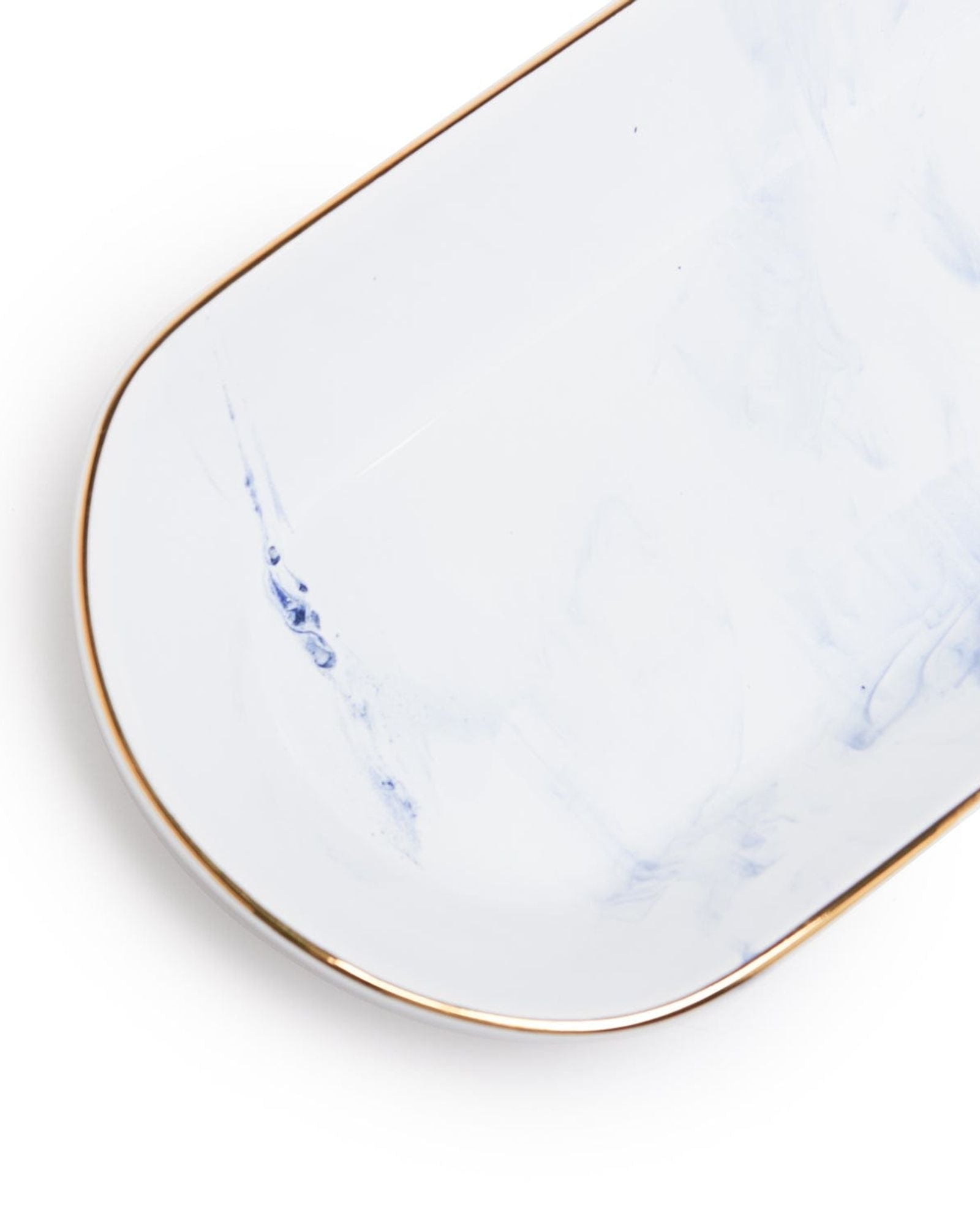 طبق جندول الرياح الزرقاء قطعة واحدة