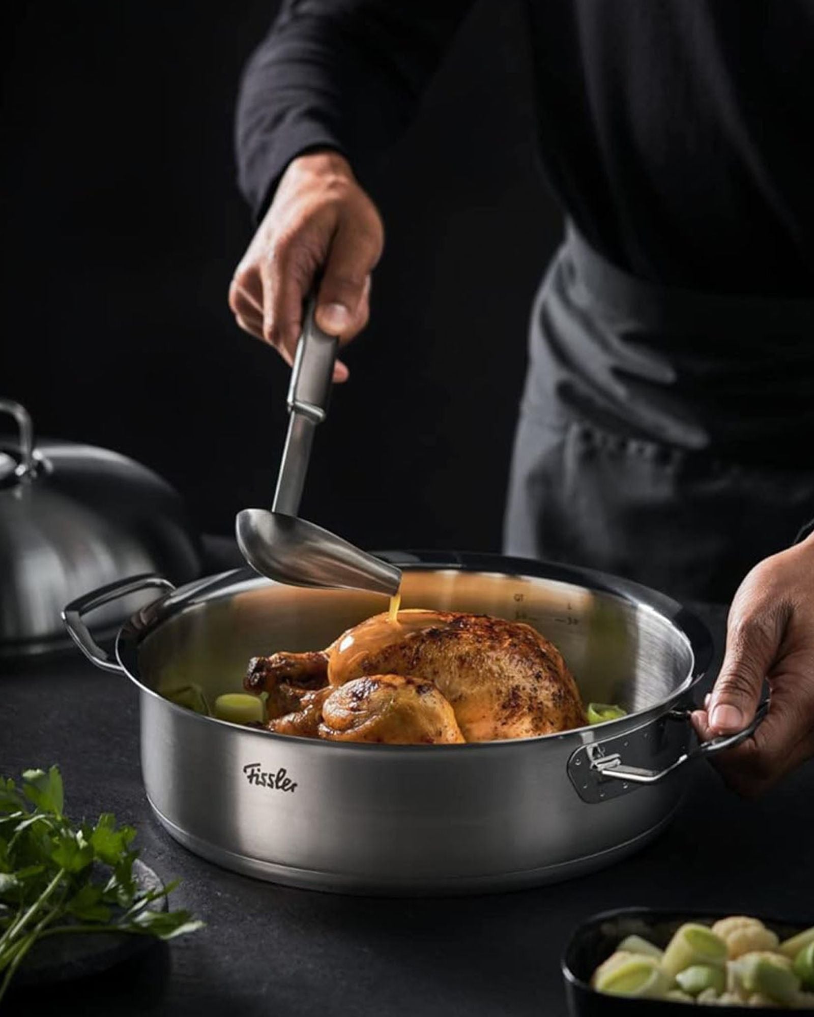 مغرفة صلصة مجموعة Fissler Gmbh الأصلية-Profi