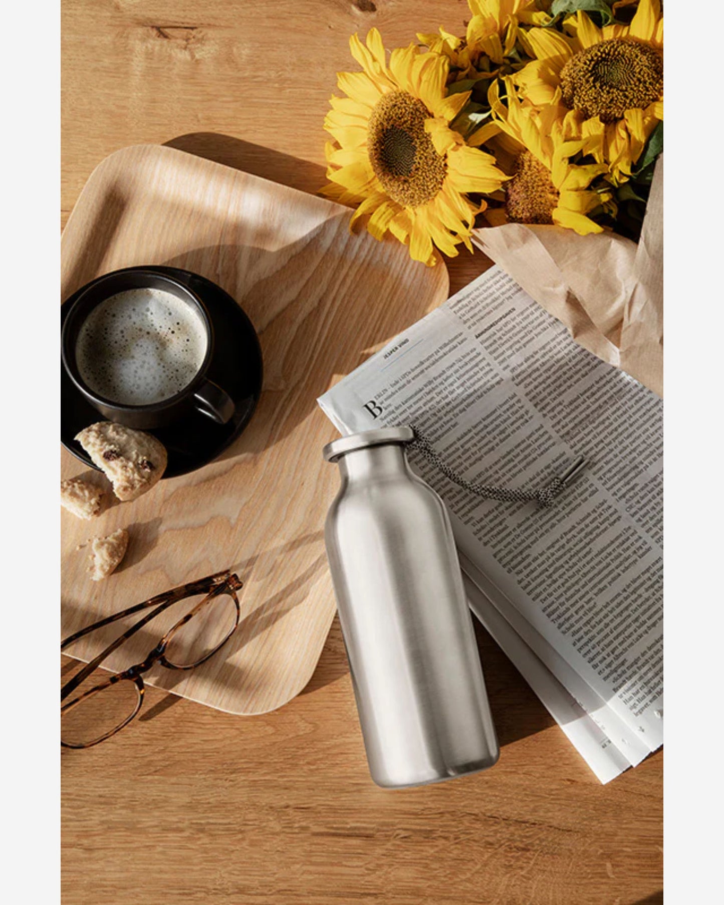 ترمس إيفا سولو 505034 24/12 تو جو، لون أخضر فاتح