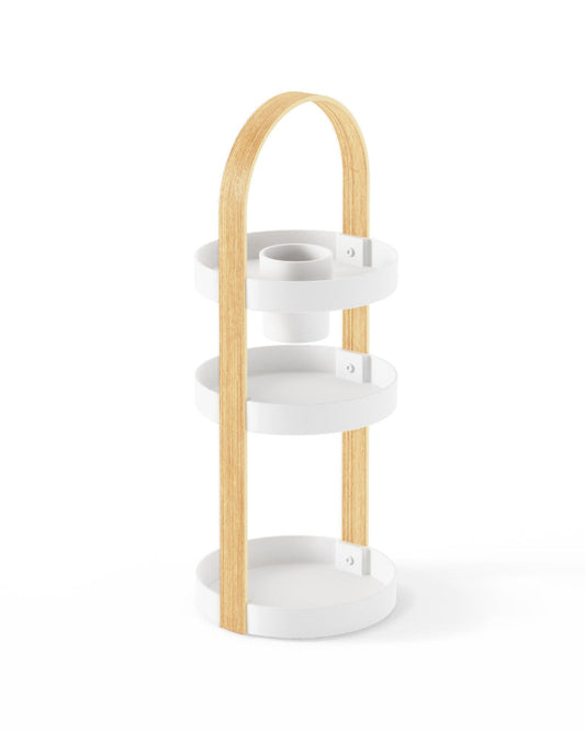 منظم مستحضرات التجميل أومبرا بيلوود بثلاث طبقات