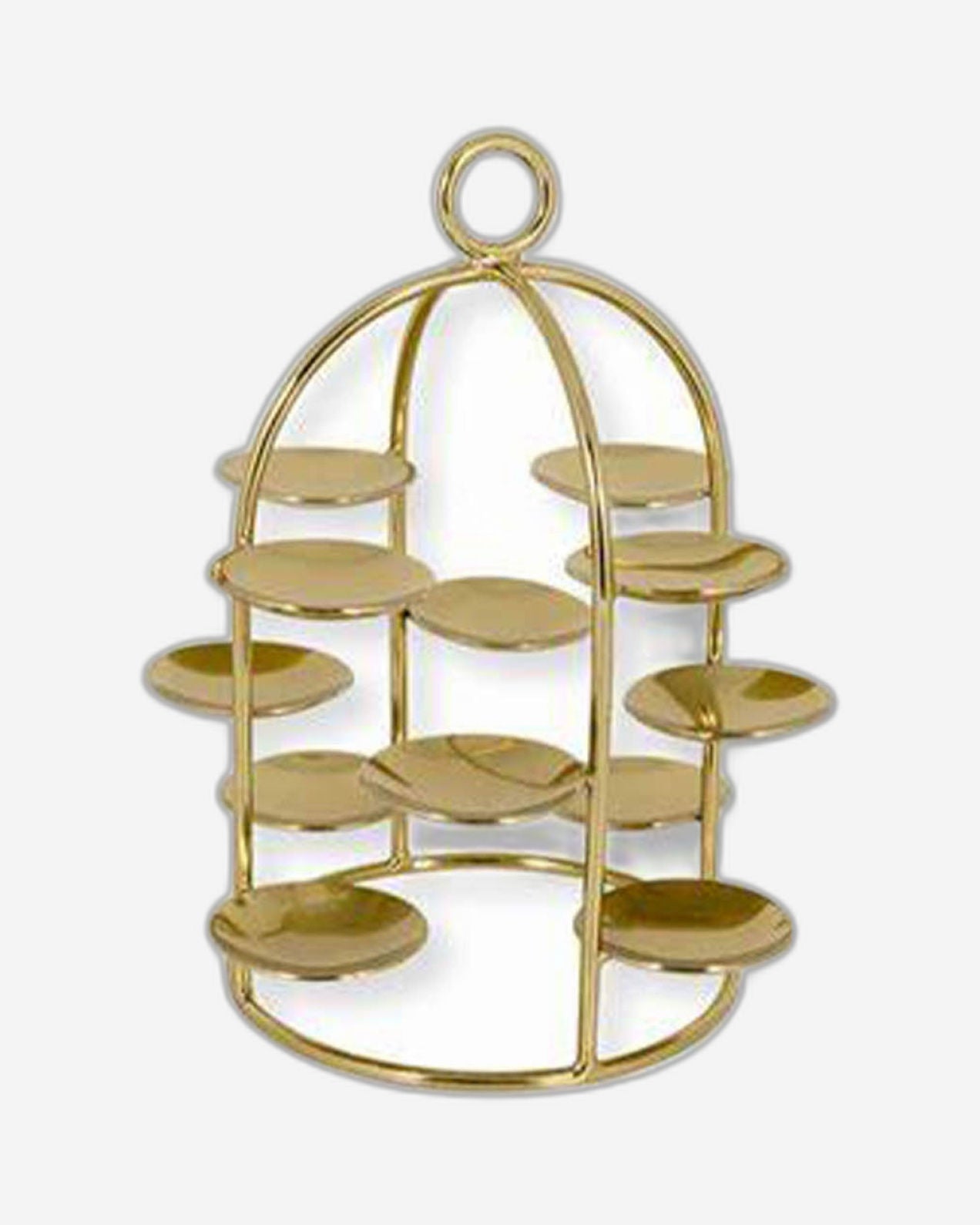 Greengate Estelle Stainless Steel Mini Cake Holder Gold
