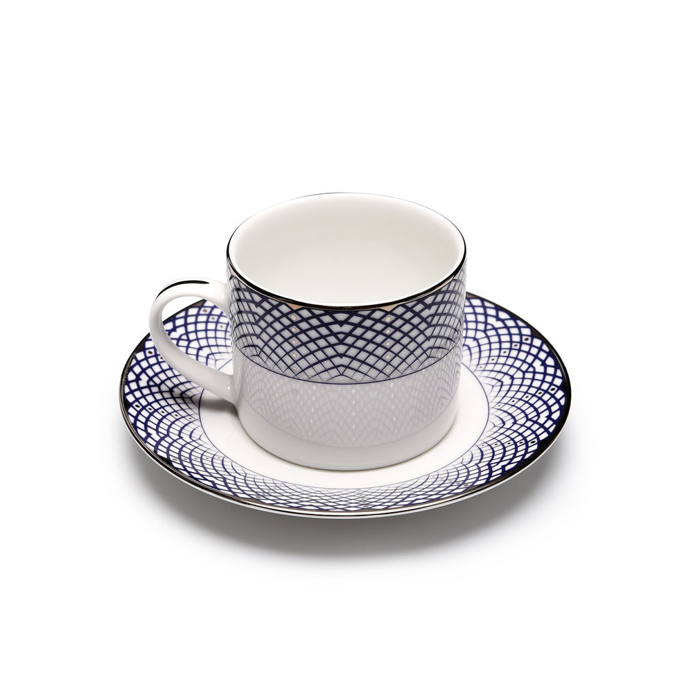 طقم عشاء دانكوتوا أزول، ٢٤ قطعة