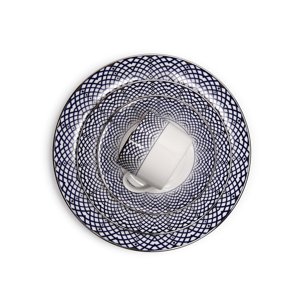 طقم عشاء دانكوتوا أزول، ٢٤ قطعة