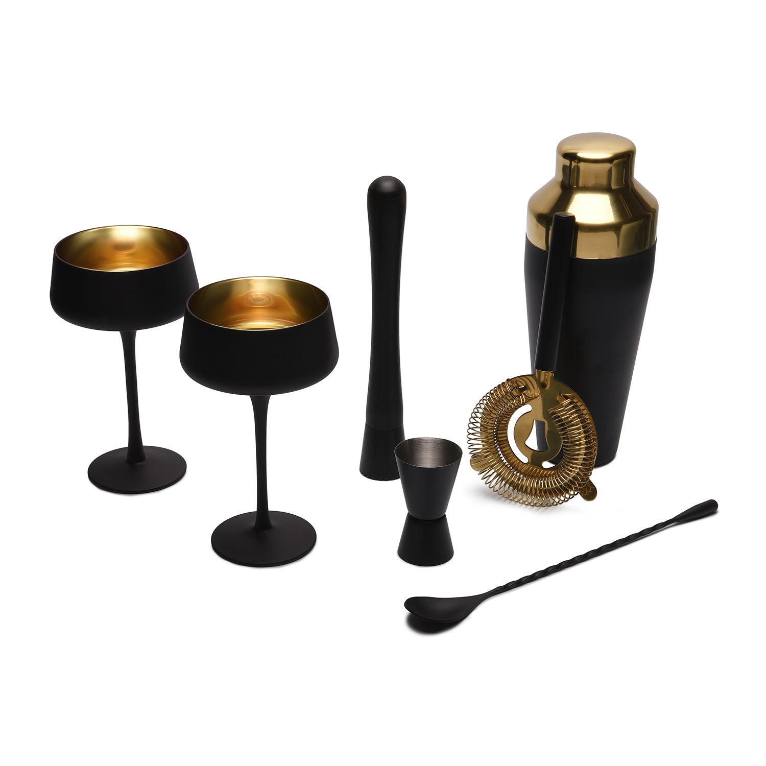 LADELLE TIFFANY BLACK ULTIMATE COCKTAIL SET