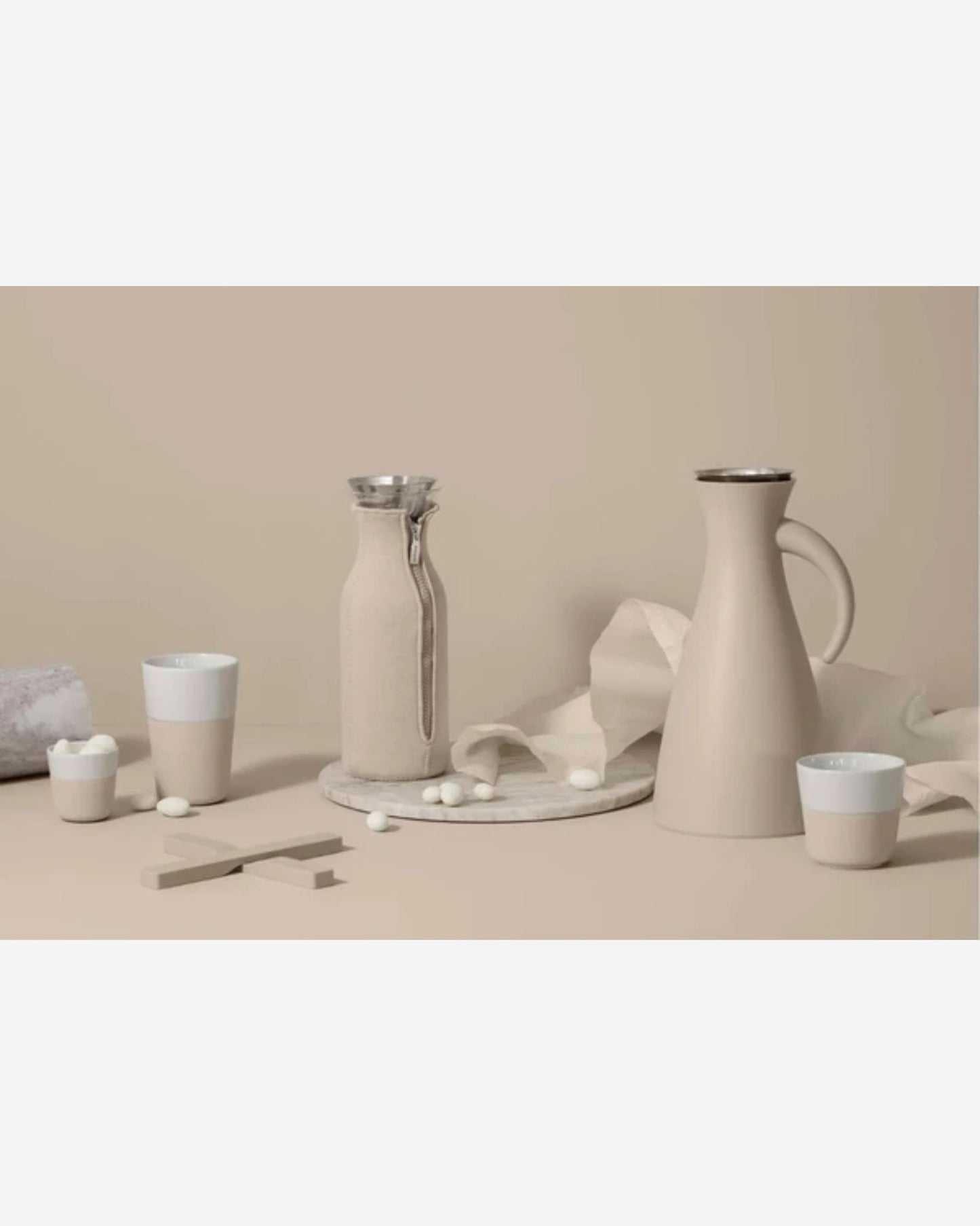 إيفا سولو 501134 كوبان لاتيه بلون بيج لؤلؤي