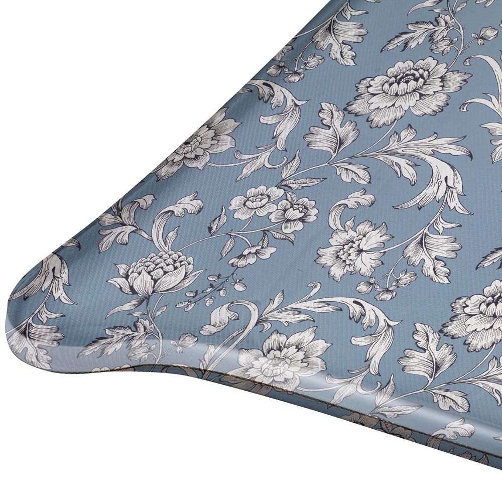 صينية أكريليك بلاتكس 46×36 سم، لون أزرق فارسي