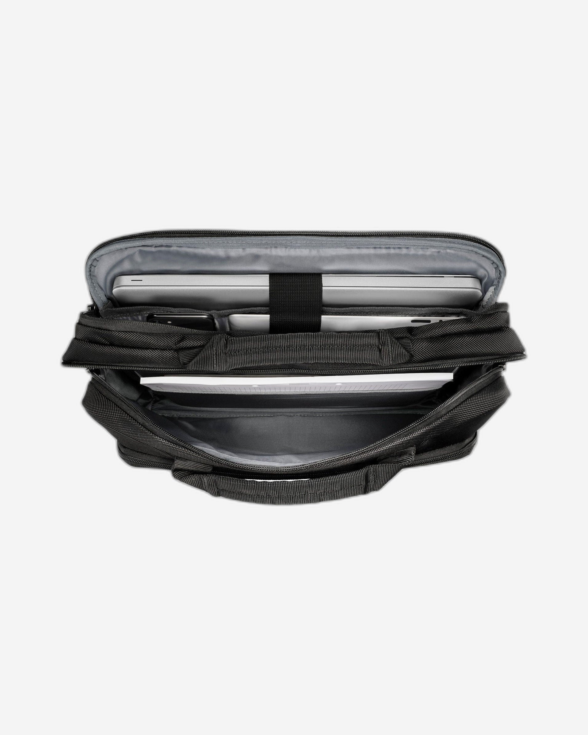 حقيبة كمبيوتر محمول Wenger XE مقاس 16 بوصة مع جيب للكمبيوتر اللوحي، لون أسود