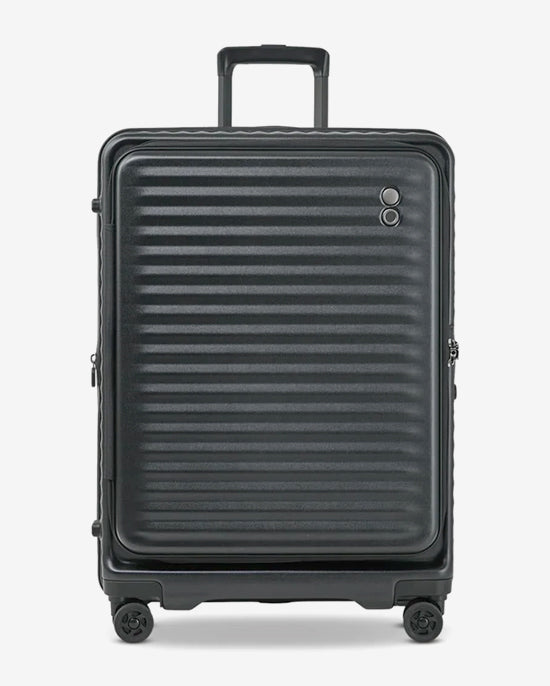 حقيبة أمتعة إيكولاك سيليسترا FA+ صلبة بأربع عجلات مزدوجة قابلة للتوسيع