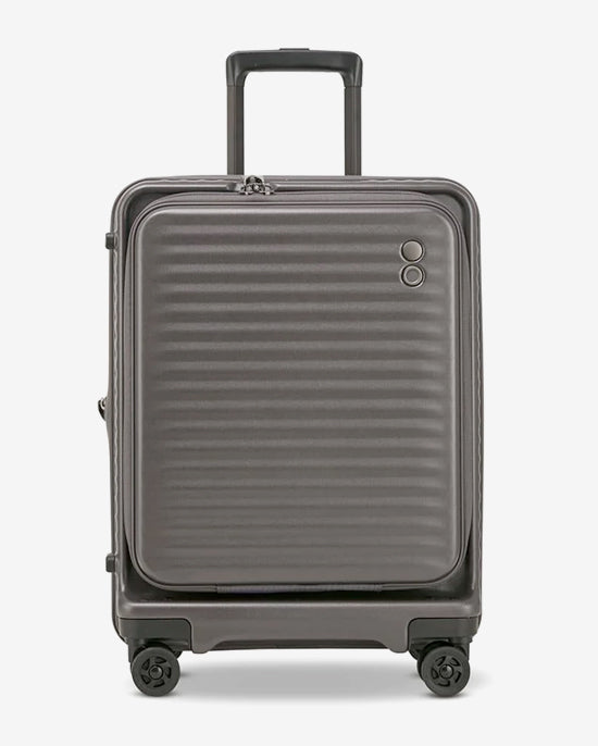 حقيبة أمتعة إيكولاك سيليسترا FA+ صلبة بأربع عجلات مزدوجة قابلة للتوسيع