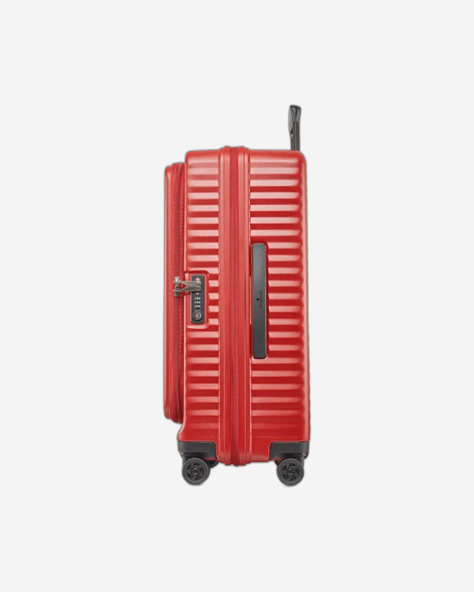 حقيبة أمتعة إيكولاك سيليسترا FA+ صلبة بأربع عجلات مزدوجة قابلة للتوسيع