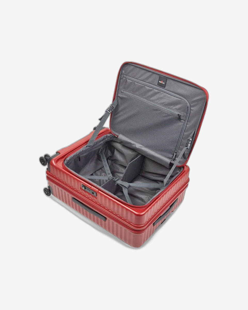 حقيبة أمتعة إيكولاك سيليسترا FA+ صلبة بأربع عجلات مزدوجة قابلة للتوسيع