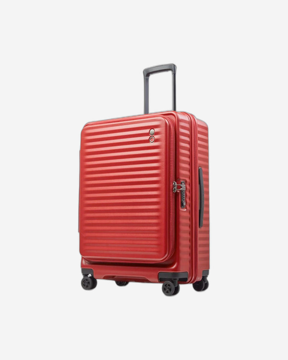 حقيبة أمتعة إيكولاك سيليسترا FA+ صلبة بأربع عجلات مزدوجة قابلة للتوسيع