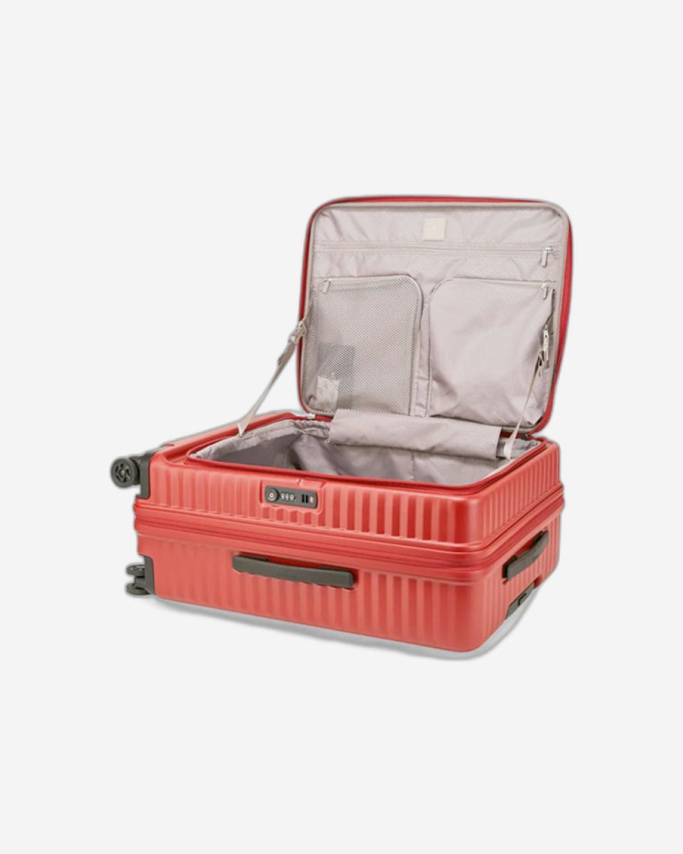 حقيبة أمتعة إيكولاك سيليسترا FA+ صلبة بأربع عجلات مزدوجة قابلة للتوسيع