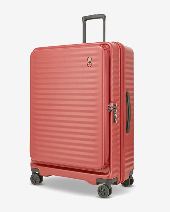 حقيبة أمتعة إيكولاك سيليسترا FA+ صلبة بأربع عجلات مزدوجة قابلة للتوسيع