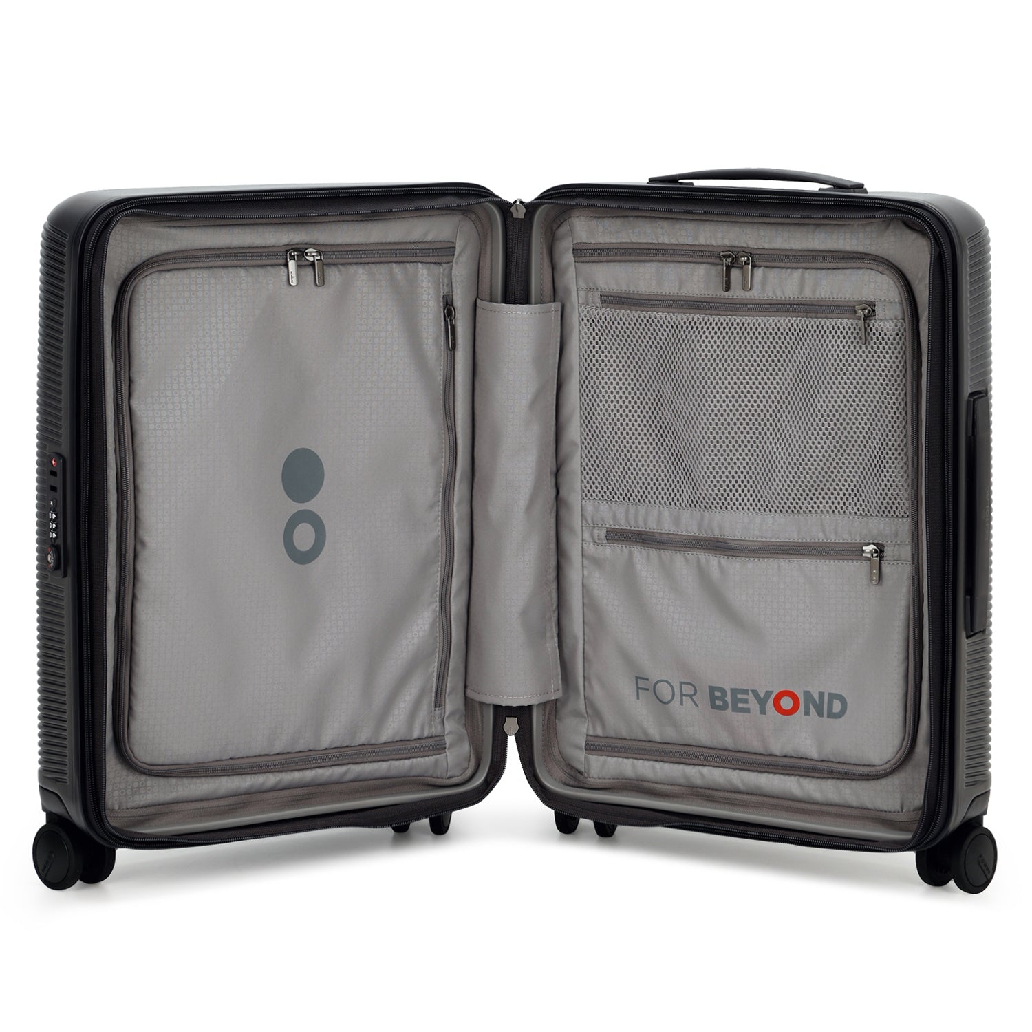 مجموعة حقائب سفر إيكولاك ألتيما الصلبة ذات العجلات المزدوجة القابلة للتوسيع من 3 قطع