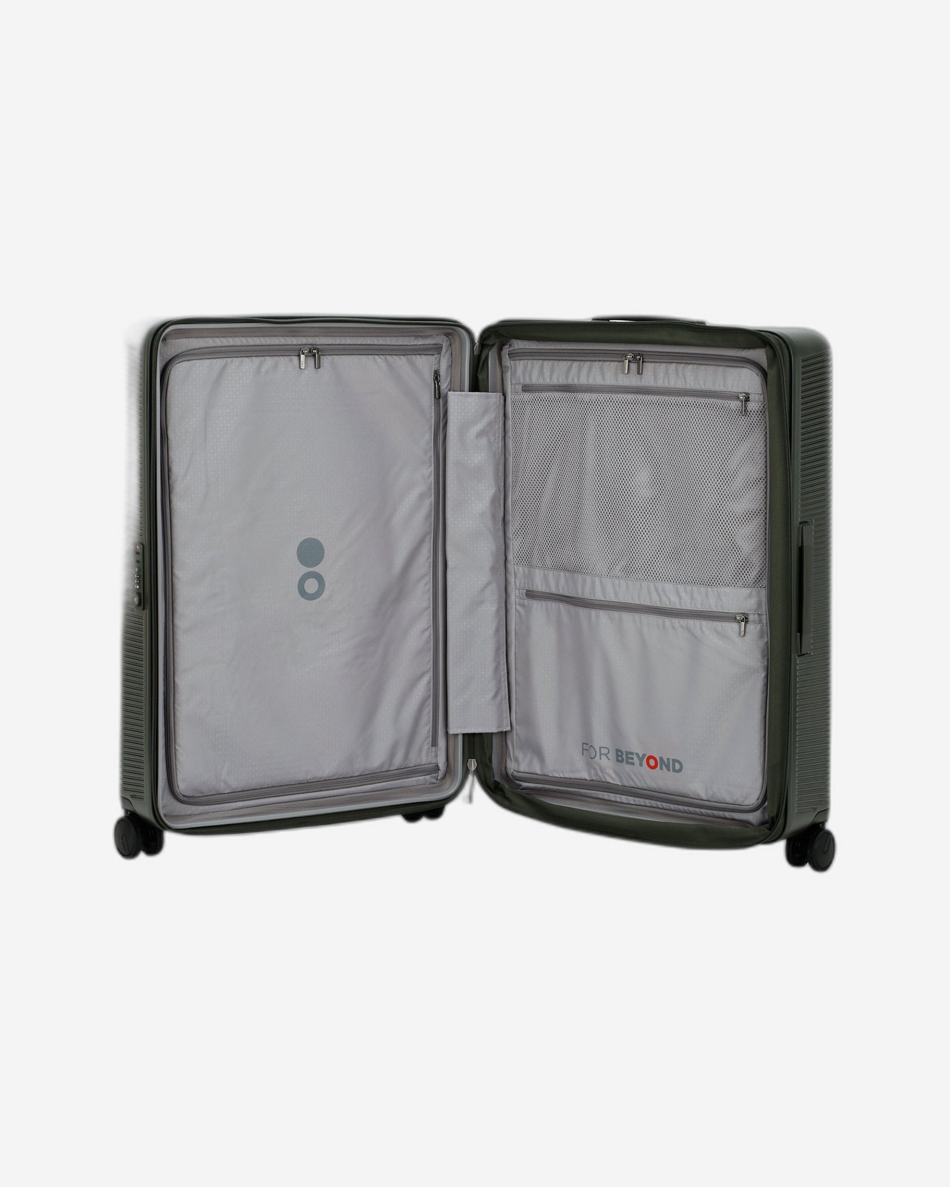 مجموعة حقائب سفر إيكولاك ألتيما الصلبة ذات العجلات المزدوجة القابلة للتوسيع من 3 قطع