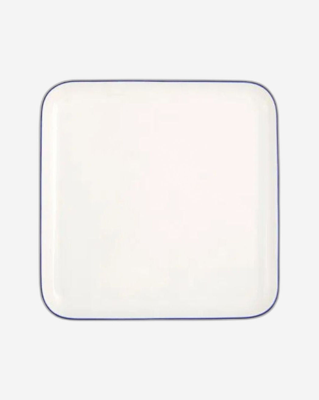 طقم عشاء بورلاند بلو سترايب، 18 قطعة