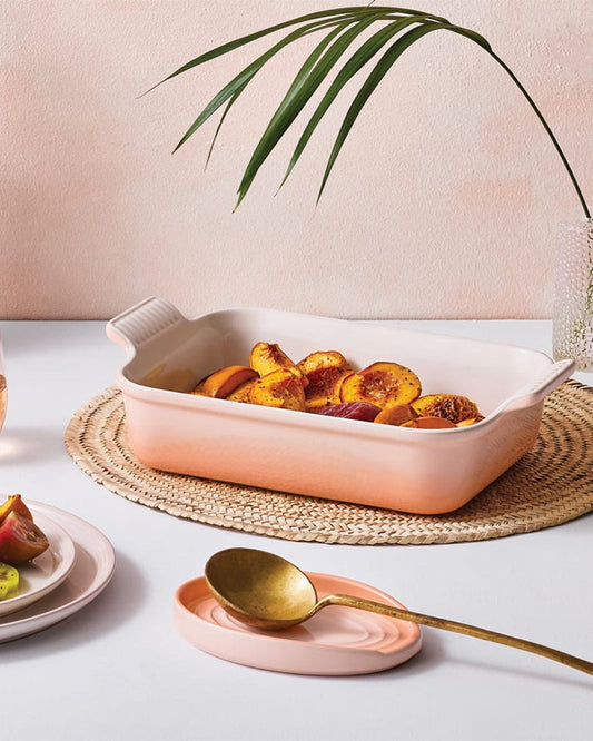 طبق خبز مستطيل من لو كريسيت هيريتاج 26 سم - كتيب بيش