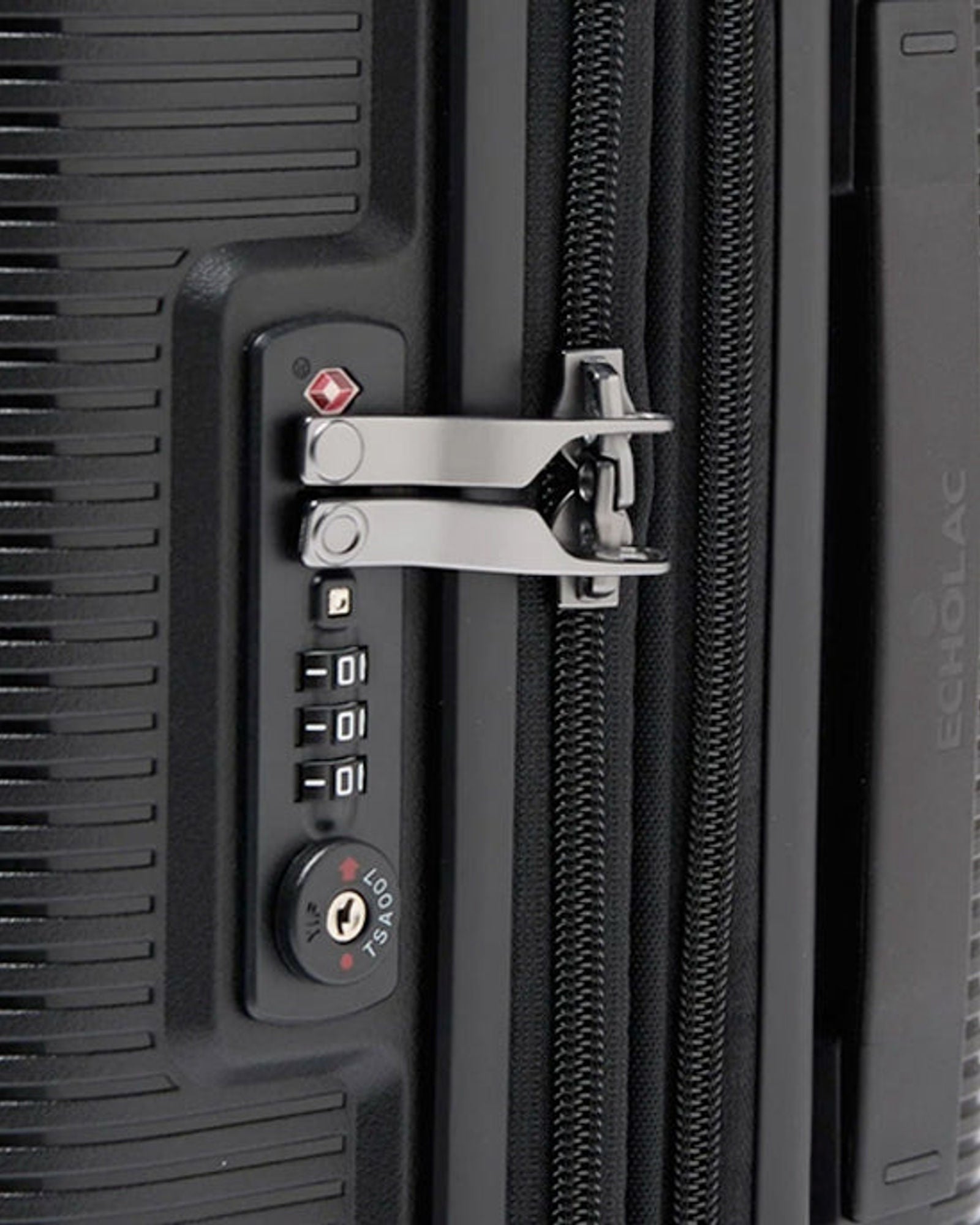 حقيبة إيكولاك فورزا الصلبة ذات العجلات المزدوجة القابلة للتوسيع، مجموعة من 3 قطع