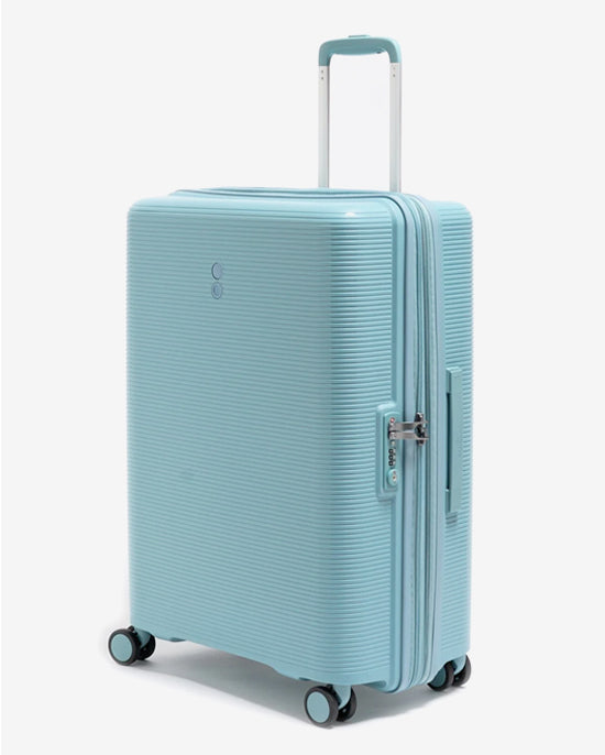 حقيبة إيكولاك فورزا الصلبة ذات العجلات المزدوجة القابلة للتوسيع، مجموعة من 3 قطع