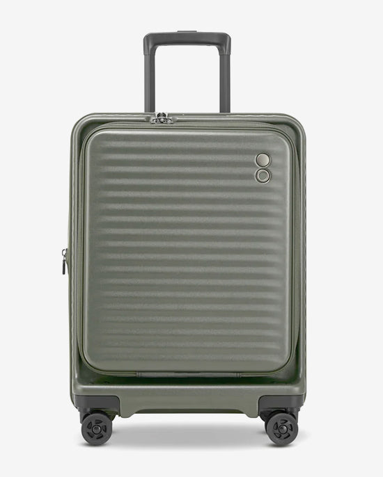 حقيبة أمتعة إيكولاك سيليسترا FA+ صلبة بأربع عجلات مزدوجة قابلة للتوسيع