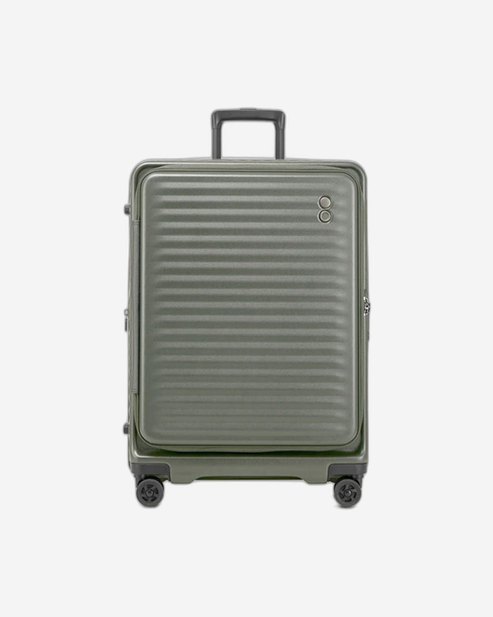 حقيبة أمتعة إيكولاك سيليسترا FA+ صلبة بأربع عجلات مزدوجة قابلة للتوسيع