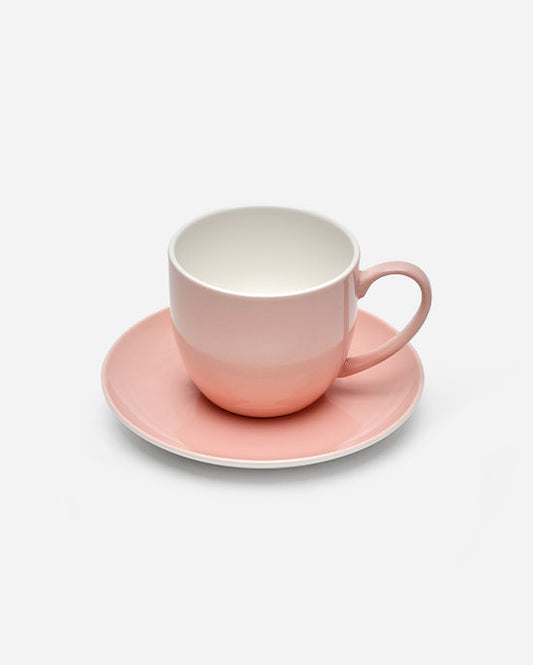 Maison Pastel Tea And Saucer Pink