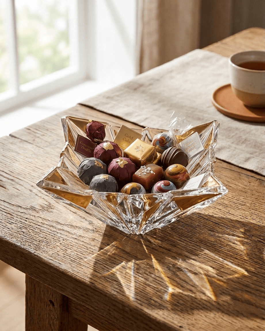 Bohemia Princess Bowl With Gold
