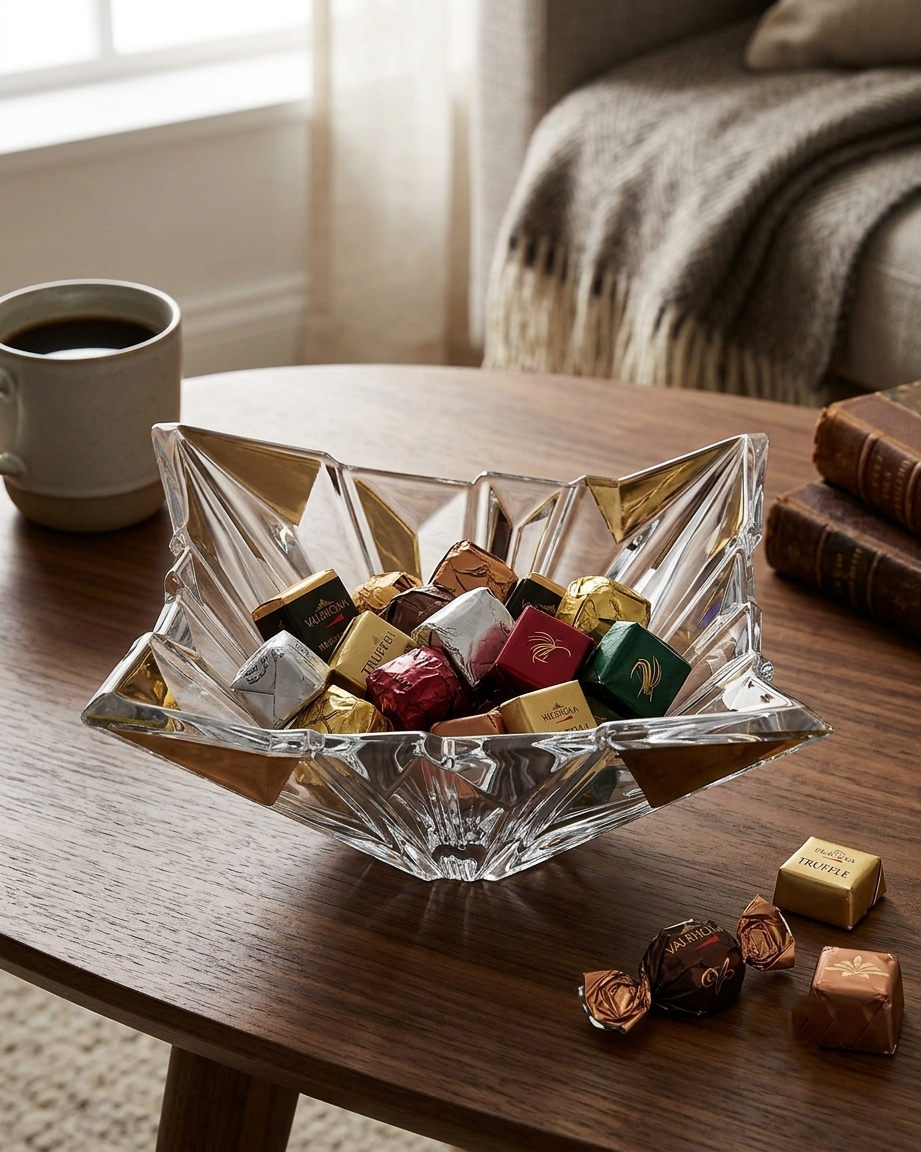 Bohemia Princess Bowl With Platinum