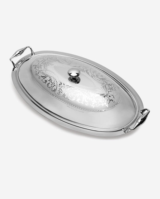 Tresors Isabel Inox Oval Risotto Cm 50X31