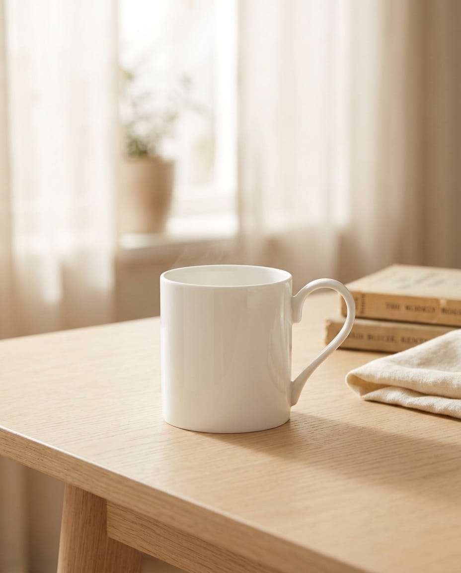 Maison Pastel Coffee Mug-White