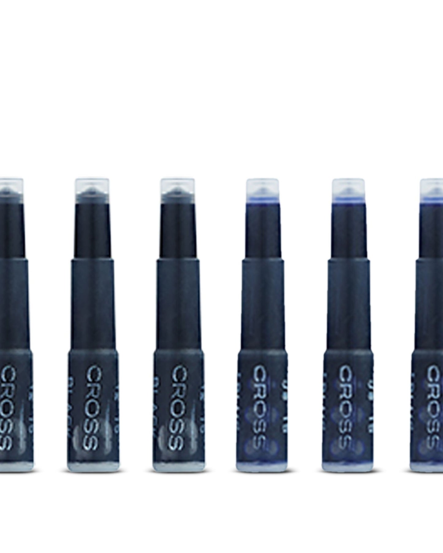 Cross Fountain Pen Ink Cartridge - Blue/Black (Six Per Card)