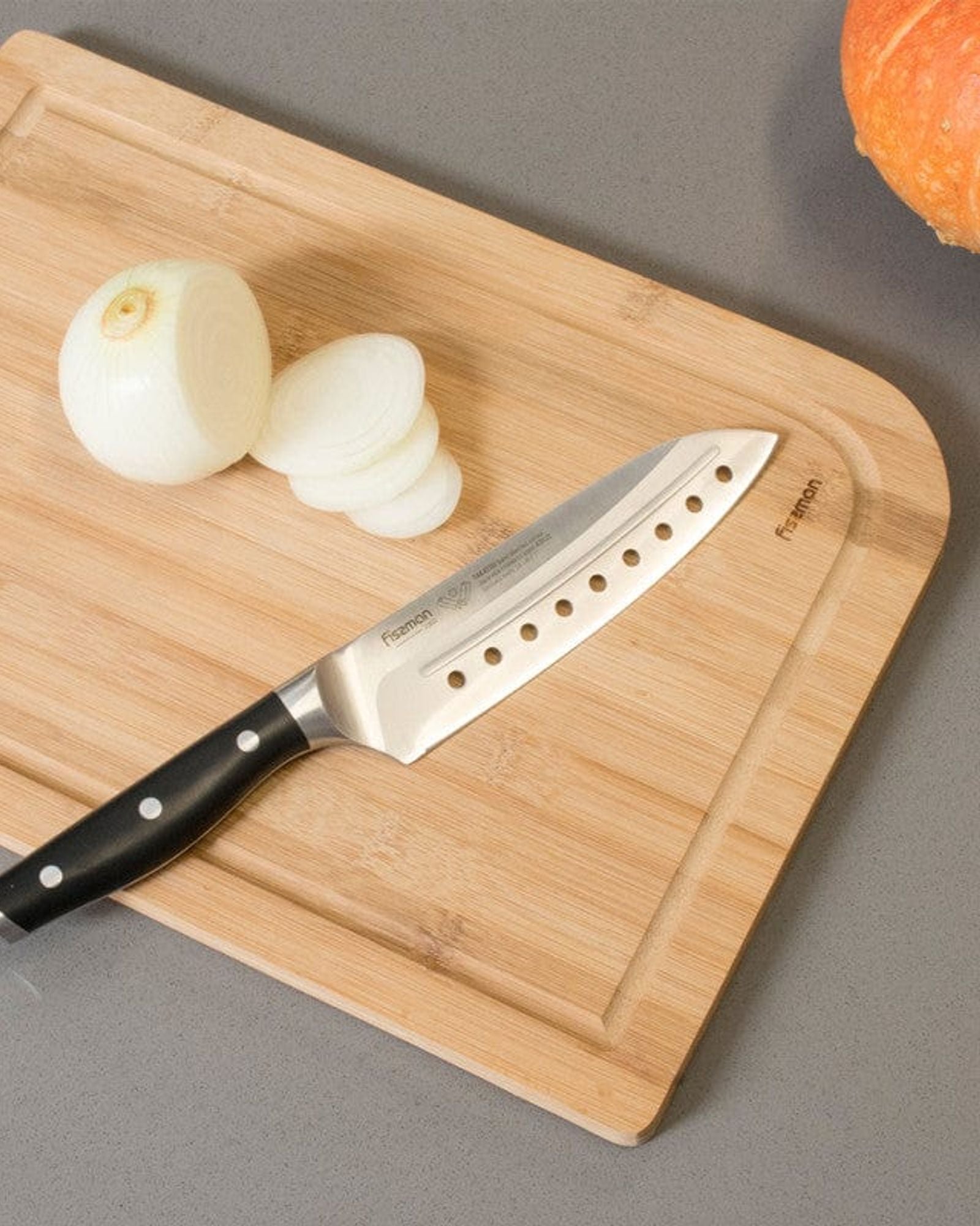 سكين سانتوكو مقاس 7 بوصة من سلسلة تاكاتسو من فيسمان (420J2 فولاذ)