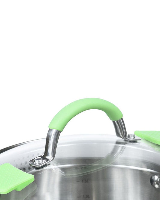 طاجن فيسمان شارلوت بغطاء زجاجي متعدد الألوان ٢٤×١٢.٥ سم