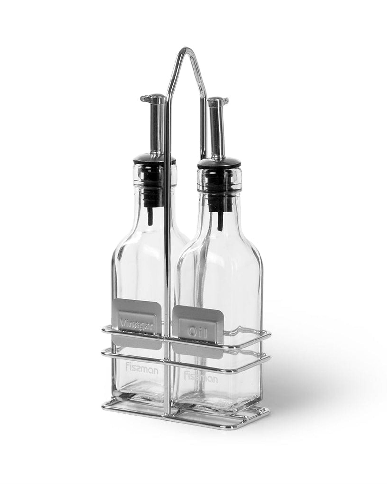 مجموعة زجاجات زيت وخل فيسمان ٢ × ١٥٠ مل (زجاج)