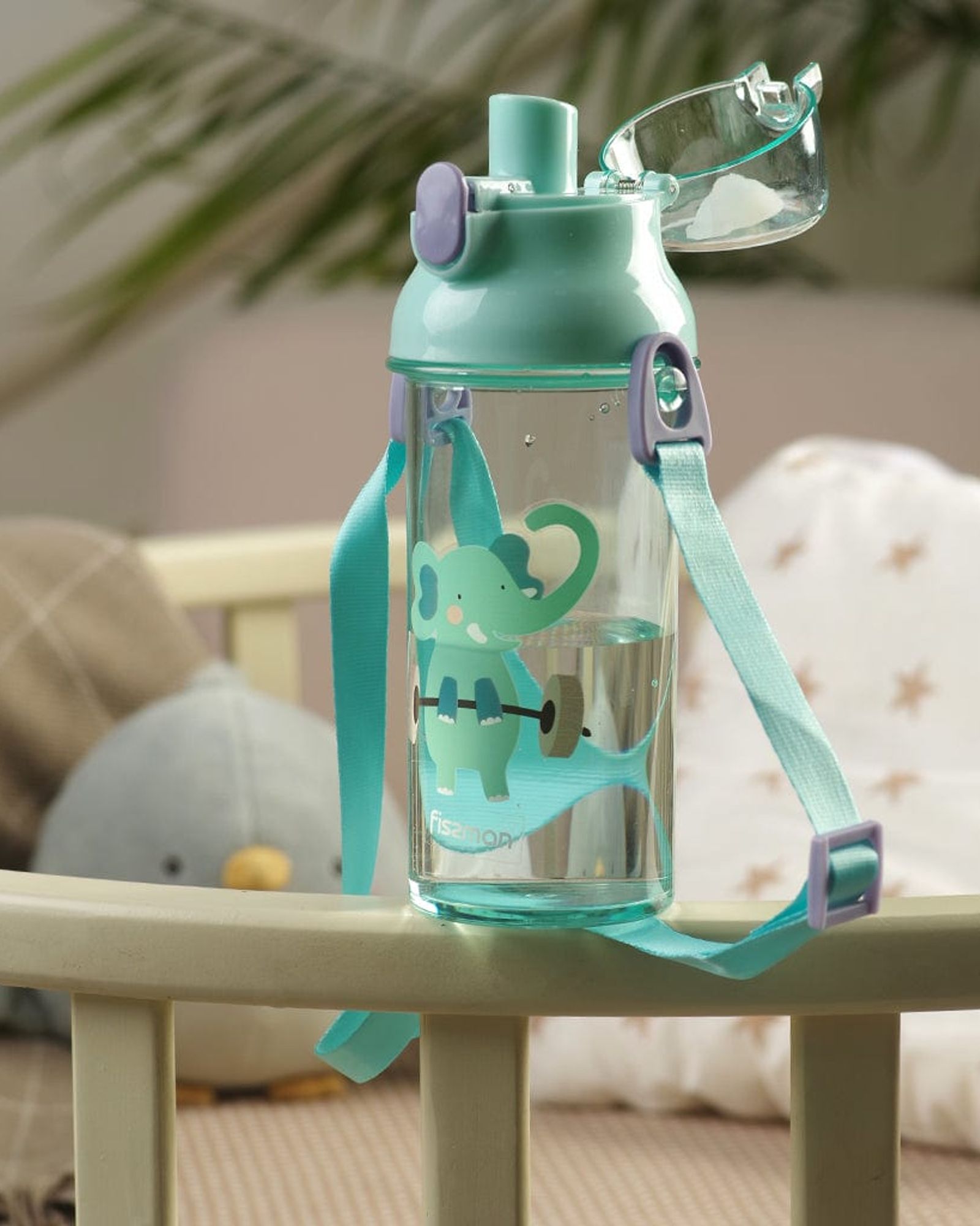 زجاجة مياه بلاستيكية سعة 450 مل