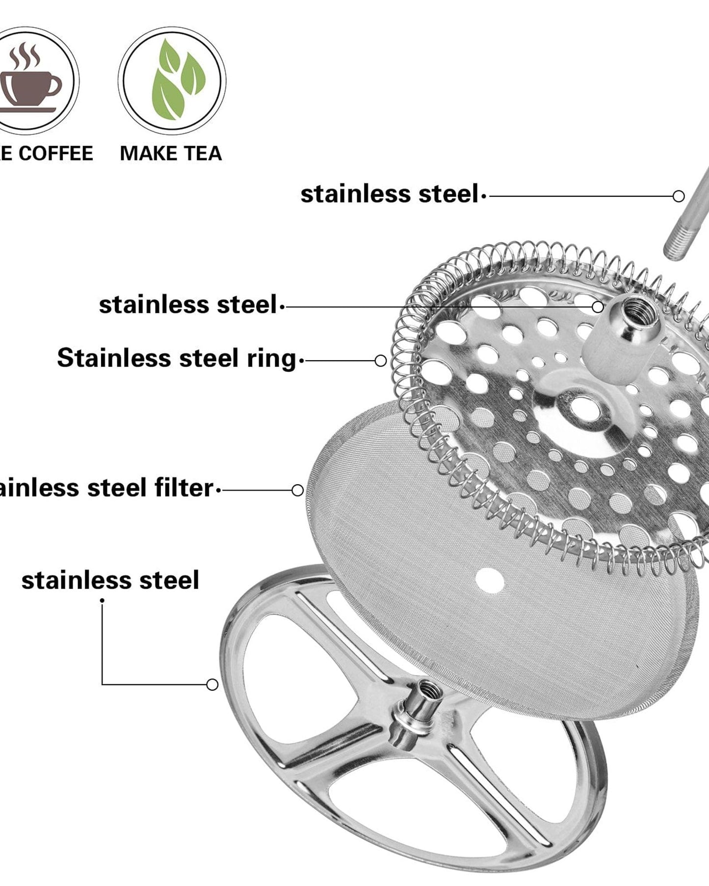 قهوة فيسمان الفرنسية بيسيرين 600 مل