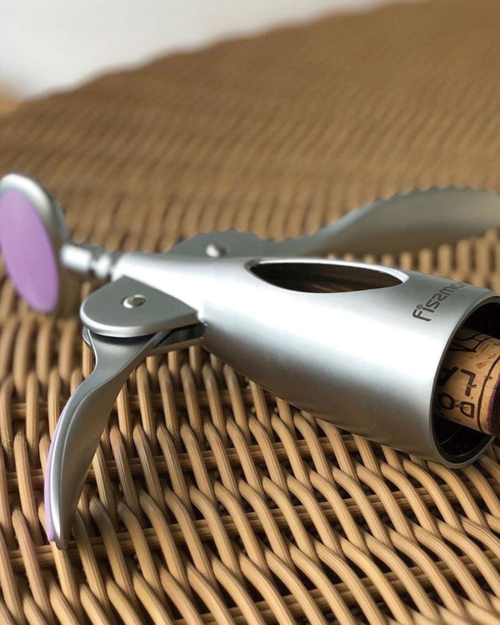 سلسلة فيسمان كوركسكرو لومينيكا مع سبيكة زنك أرجوانية 16.5 سم