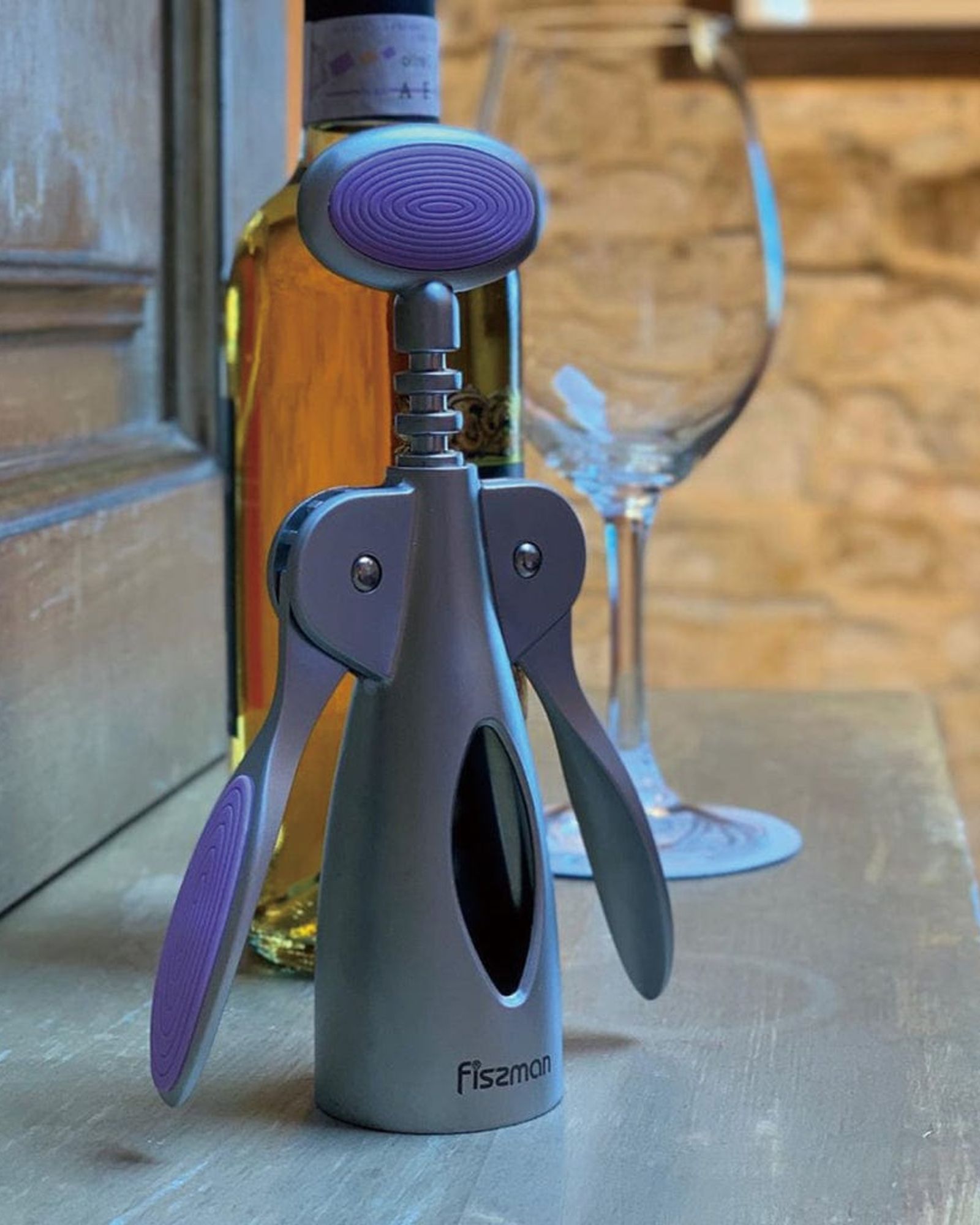 سلسلة فيسمان كوركسكرو لومينيكا مع سبيكة زنك أرجوانية 16.5 سم