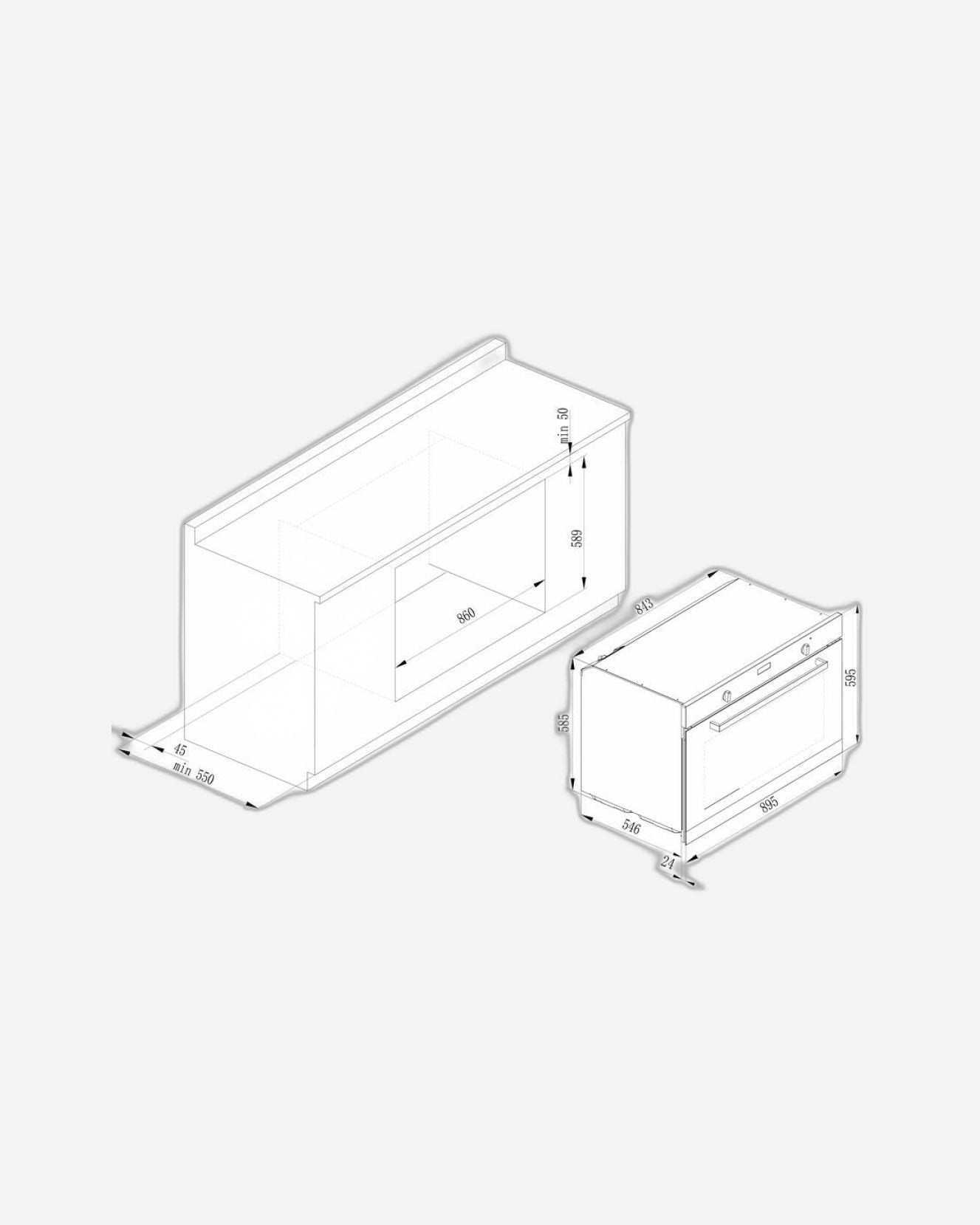 فرن كهربائي من هوفر، 90 سم، سعة 125 لترًا، مروحة حرارية، نظام تبريد علوي، إضاءة داخلية، تحكم باللمس بالكامل، حواف من الفولاذ المقاوم للصدأ، باب زجاجي ثلاثي الطبقات، تجويف من المينا - HEO-T90125-BBI