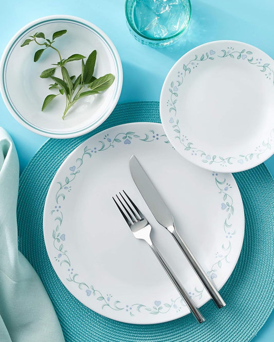 طقم عشاء كوريل 18 قطعة بتصميم ريفي