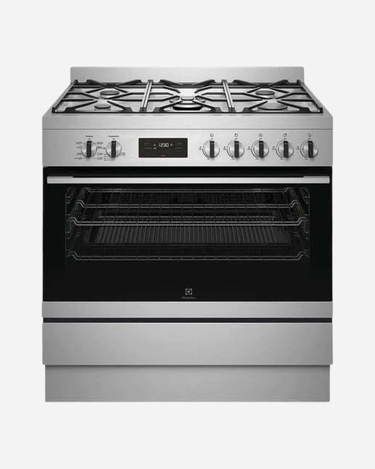 موقد إلكترولوكس قائم بذاته سعة 116 لترًا مزود بموقد غاز وفرن كهربائي