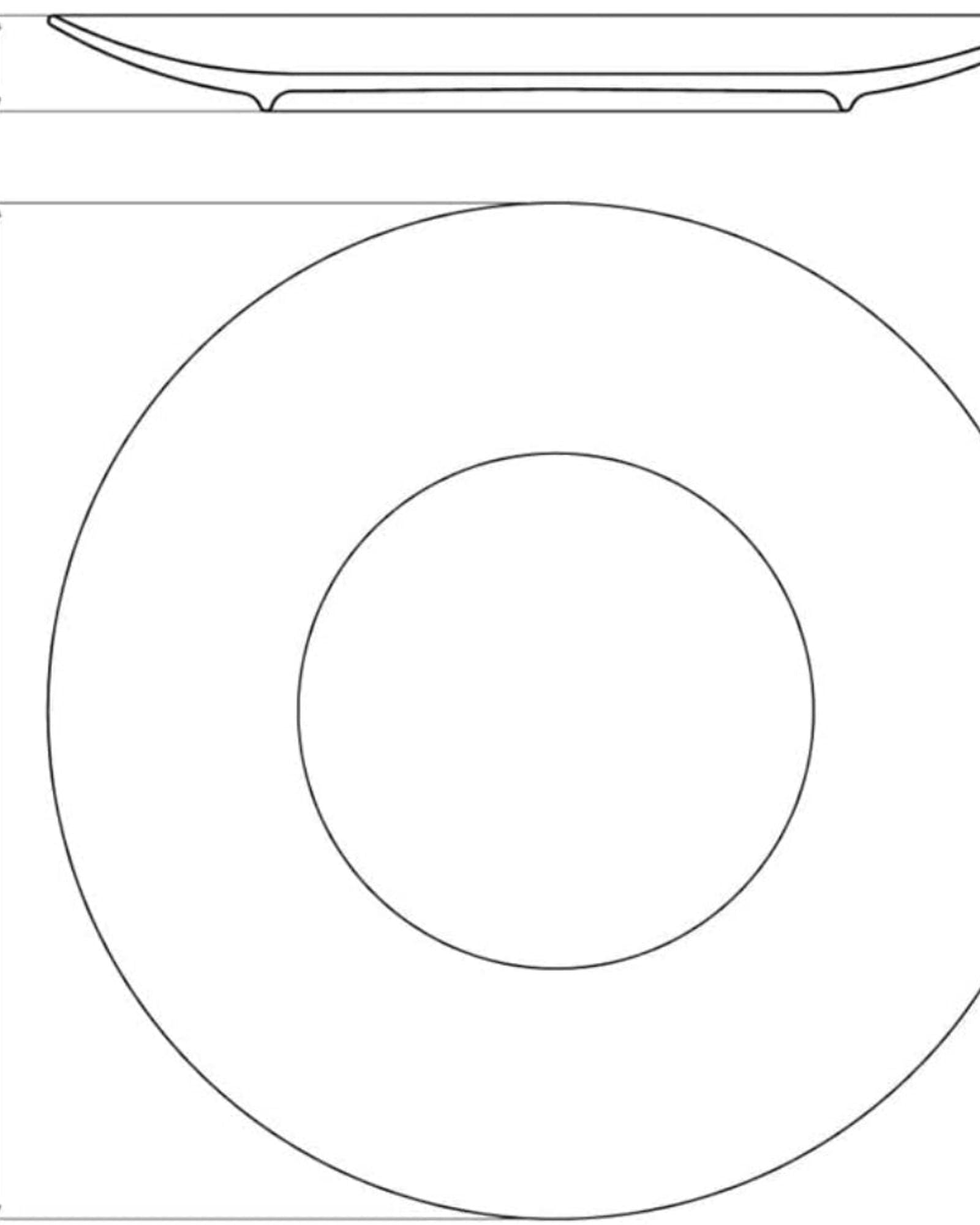 طقم عشاء ترامونتينا برازيل أوميكو مزخرف من البورسلين، مكون من 18 قطعة