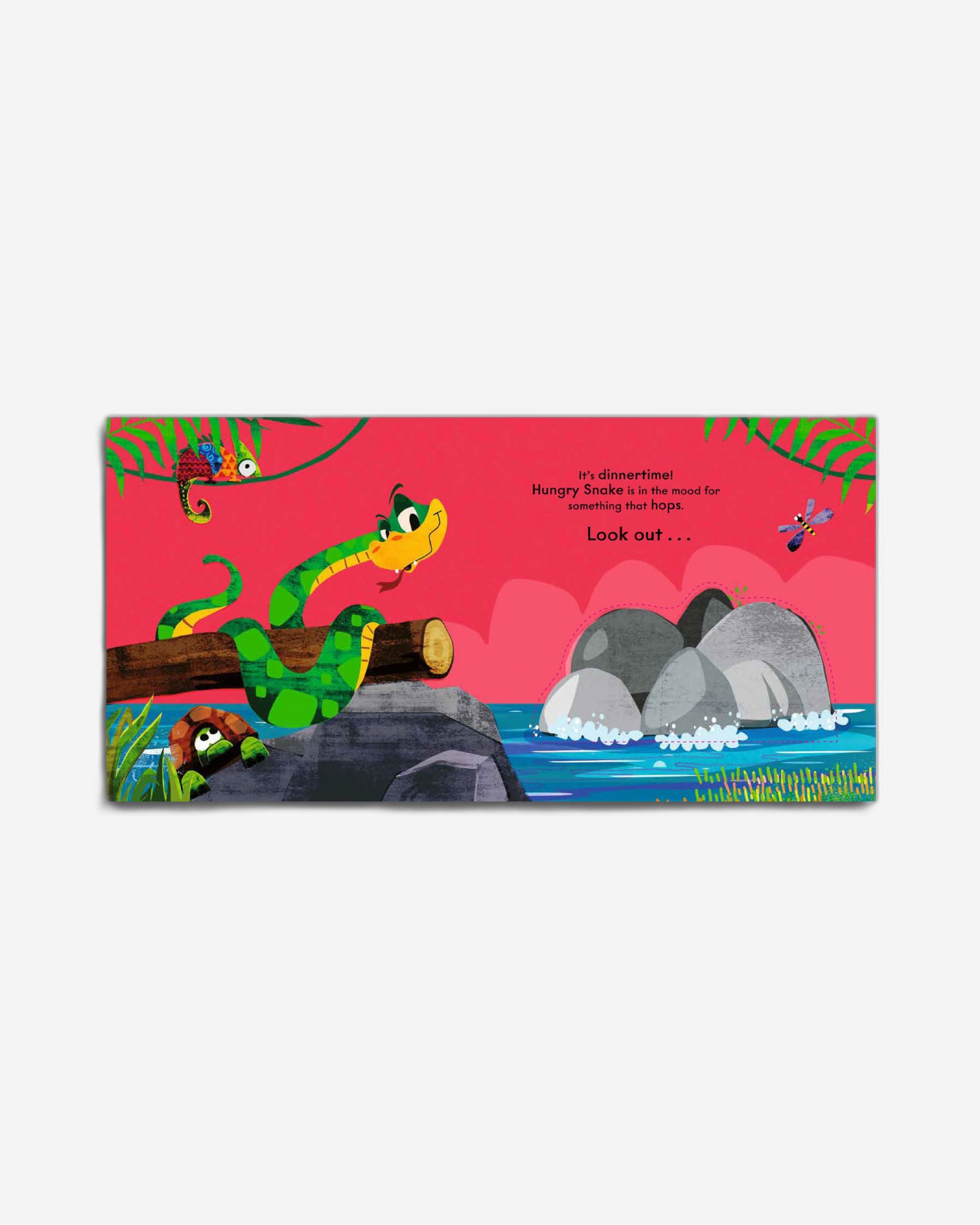 انتبه! ثعبان جائع