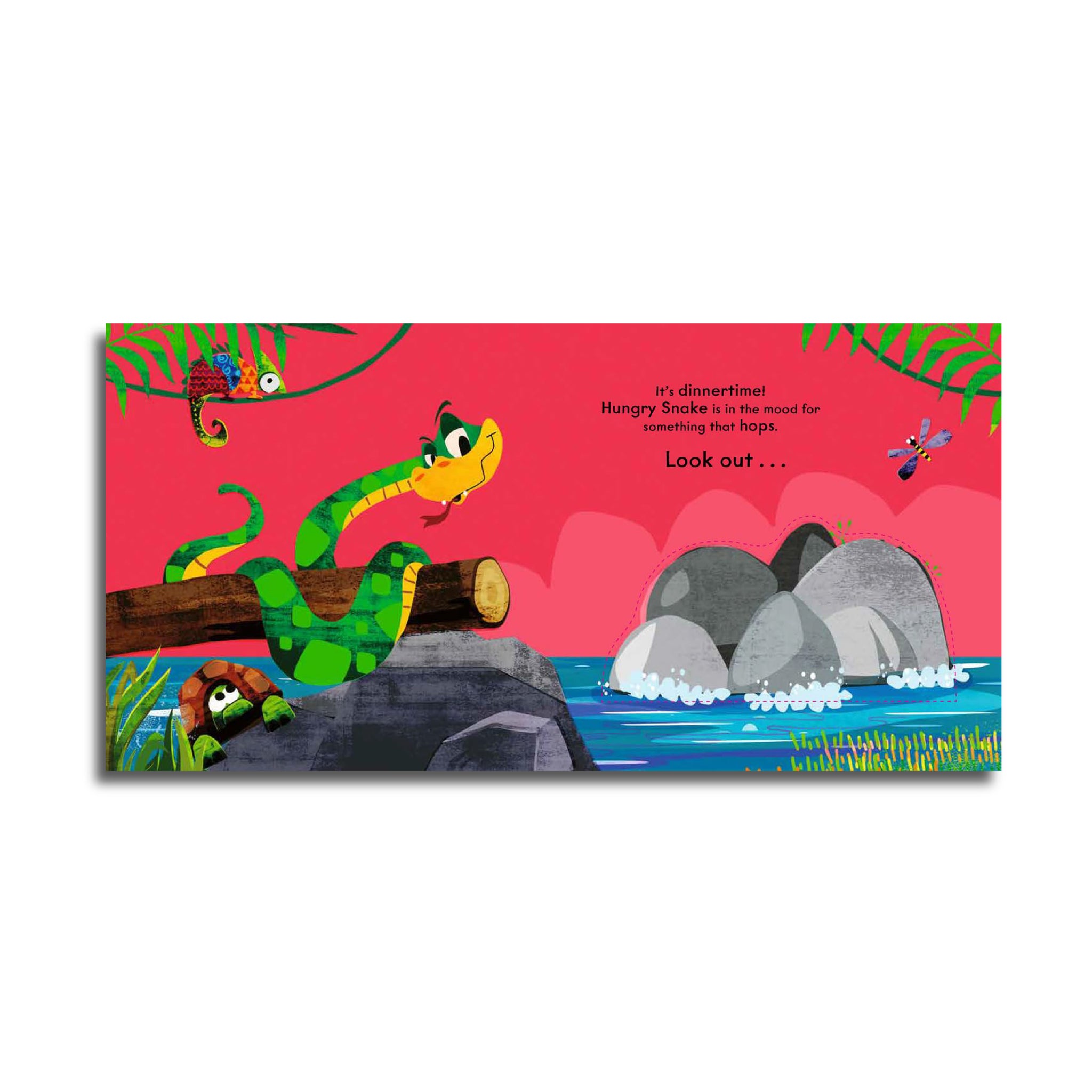 انتبه! ثعبان جائع