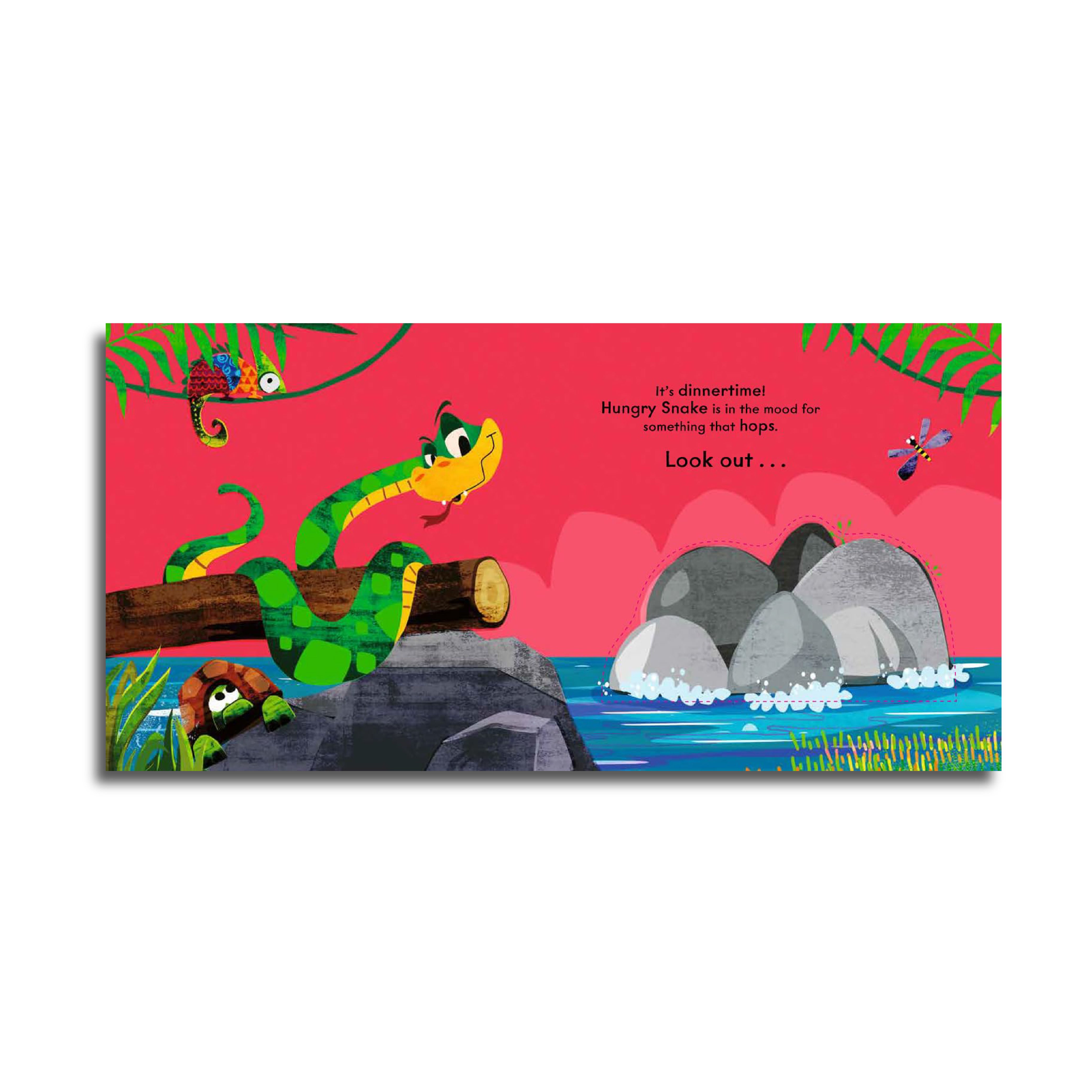 انتبه! ثعبان جائع