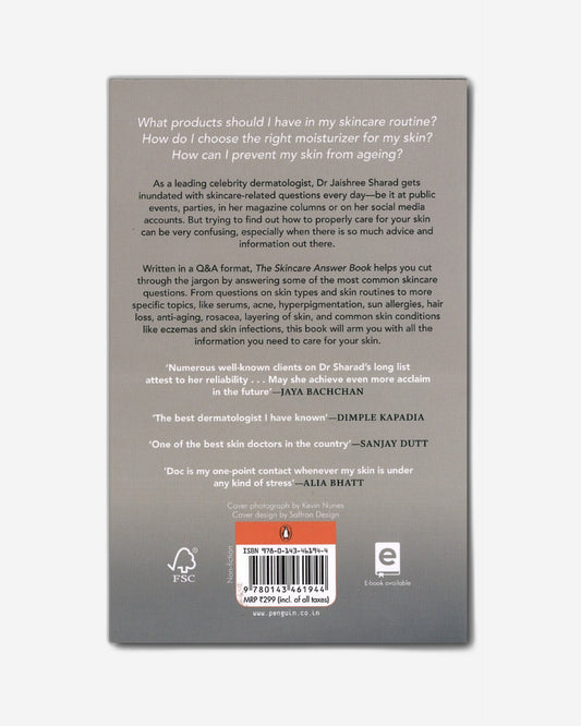 كتاب إجابات العناية بالبشرة: إجابات على الأسئلة الأكثر شيوعًا حول العناية بالبشرة