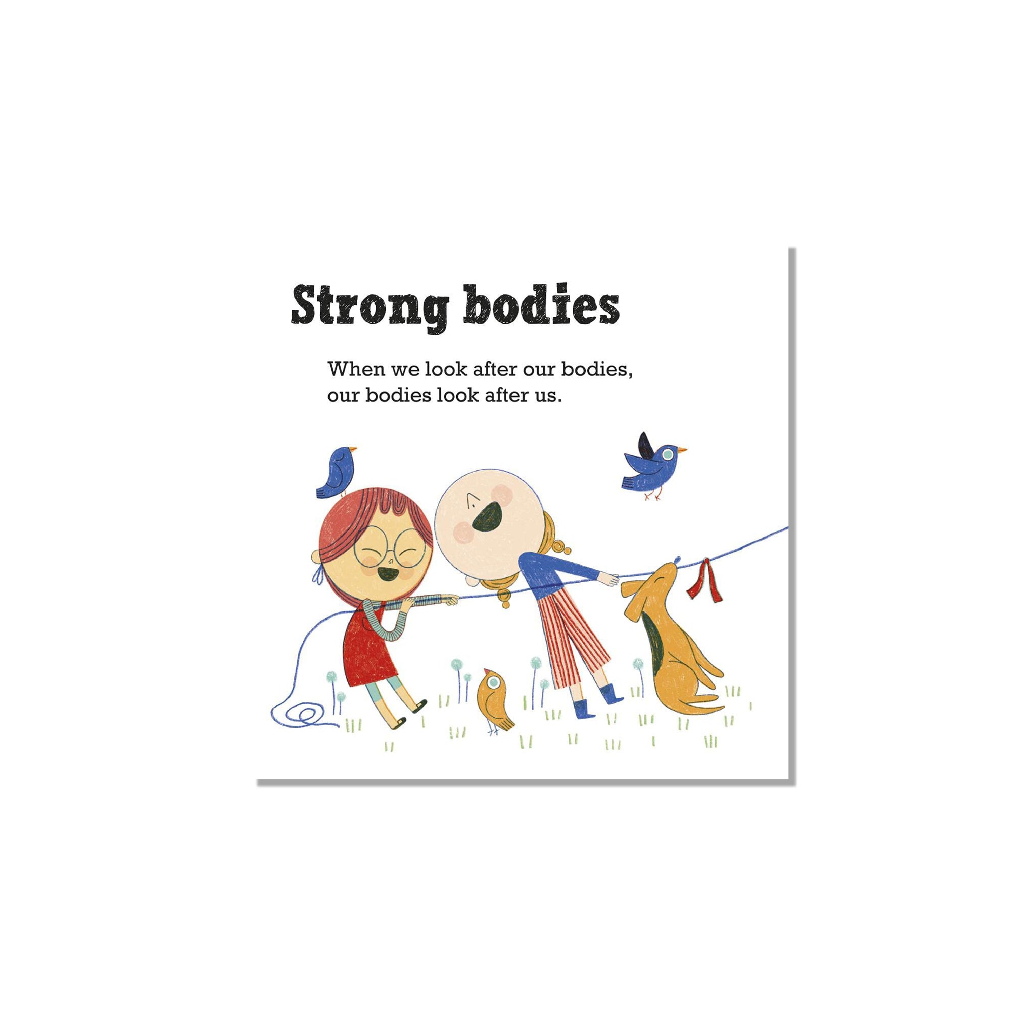 كلمات كبيرة لأشخاص صغار: أن تكون بصحة جيدة